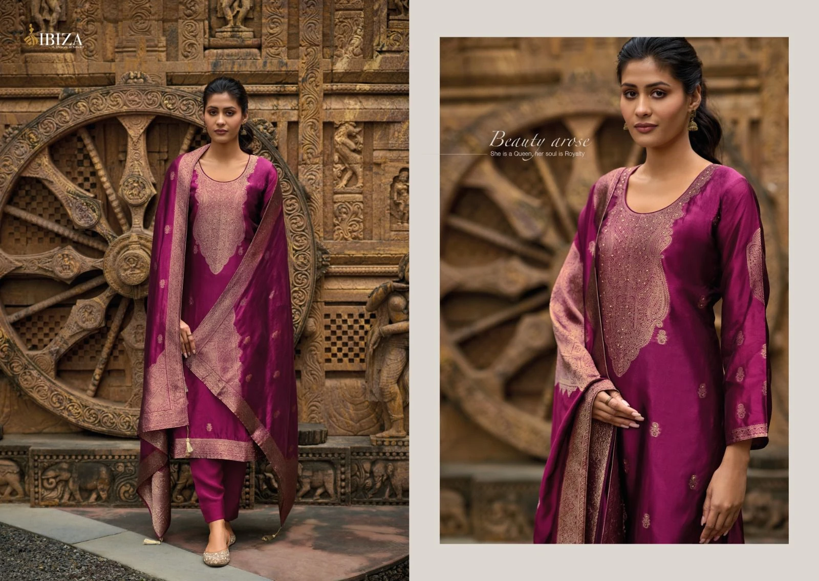 Ibiza Zarin Pure Banglory Silk Wholesale Designer Salwar Suit Catalog — Wholesale Salwar Suits, Ibiza wholesale from Surat - Gallery Image 4